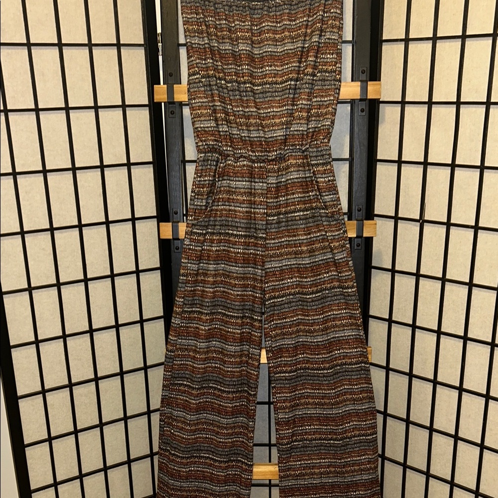 Exist Multicolor Striped Jumpsuit